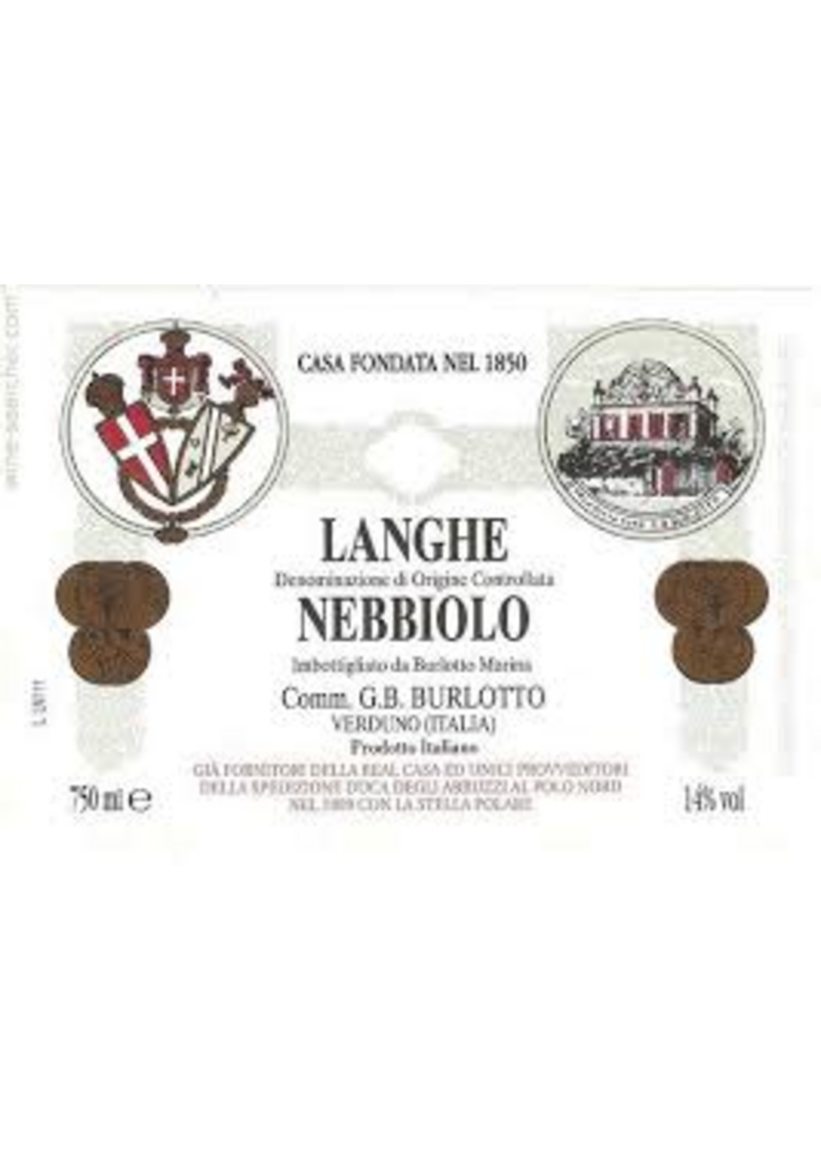 Comm G.B. Burlotto 2024 Langhe Nebbiolo 750ml