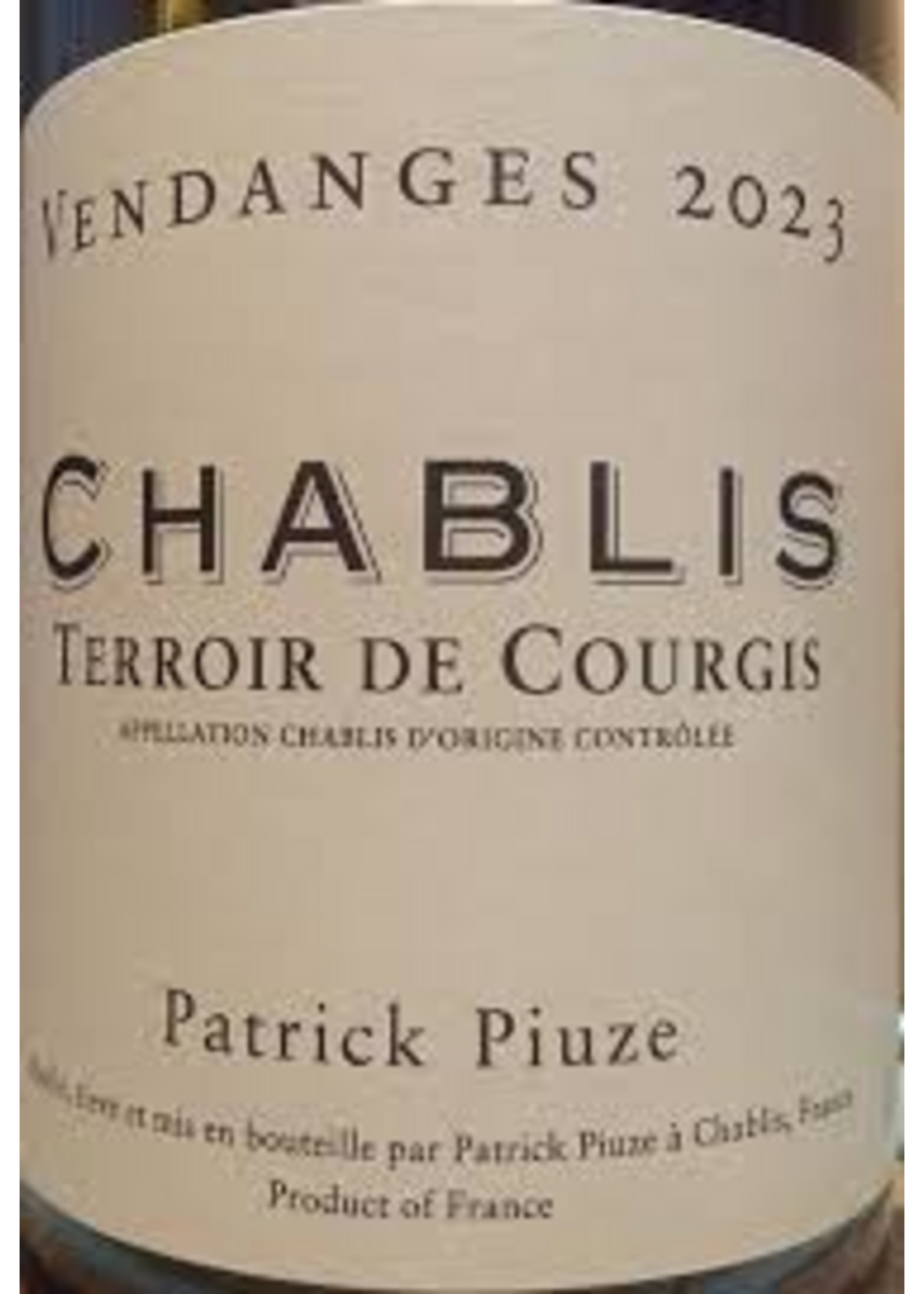 Patrick Piuze 2023 Chablis Terroir de Courgis 750ml