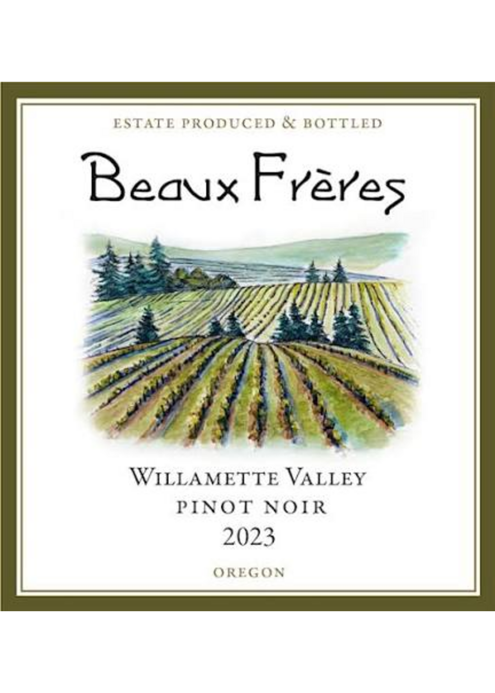 Beaux Freres 2023 Pinot Noir Willamette Valley 750ml