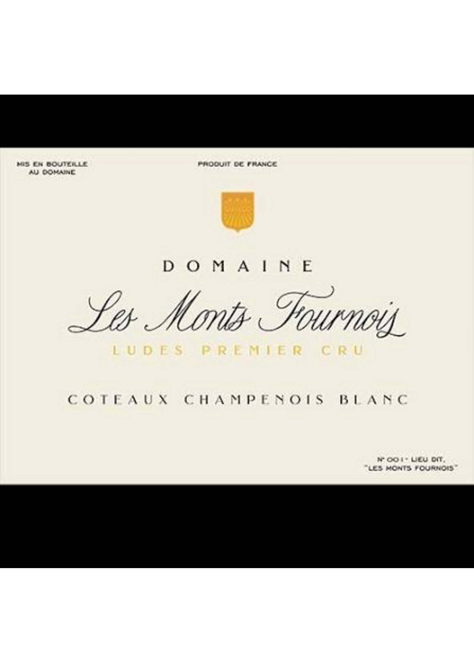 Domaine Les Monts Fournois 2023 Coteaux Champenois Ludes Premier Cru Blanc 750ml
