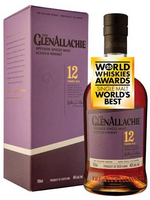 GlenAllachie 12 year old Speyside Single Malt Scotch Whisky 700ml