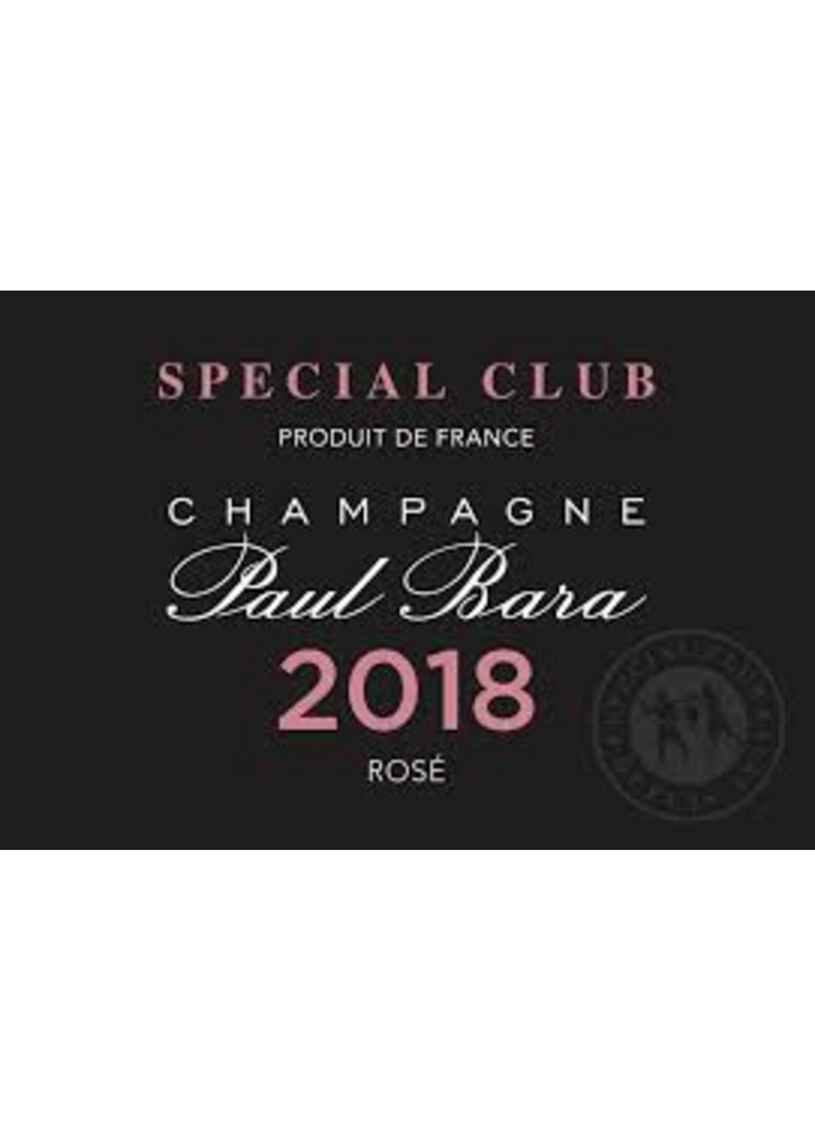Paul Bara 2018 Champagne Special Club Brut Rose 750ml