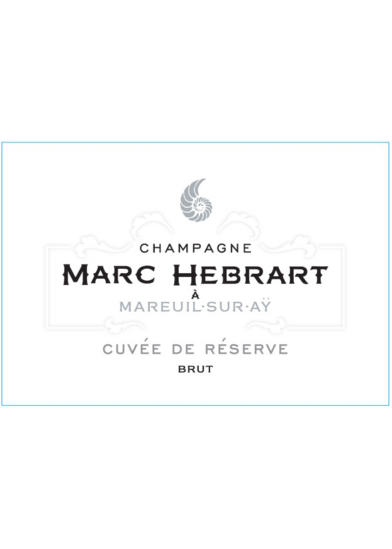 Marc Hebrart Champagne Cuvee de Reserve Brut 750ml