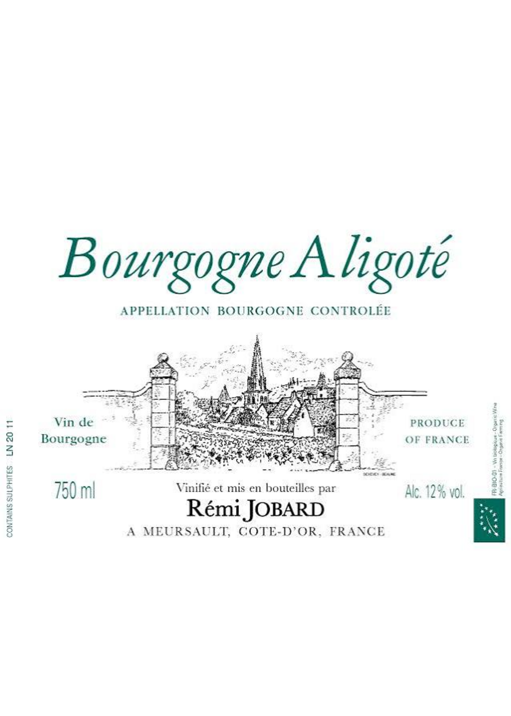 Remi Jobard 2023 Bourgogne Aligote 750ml