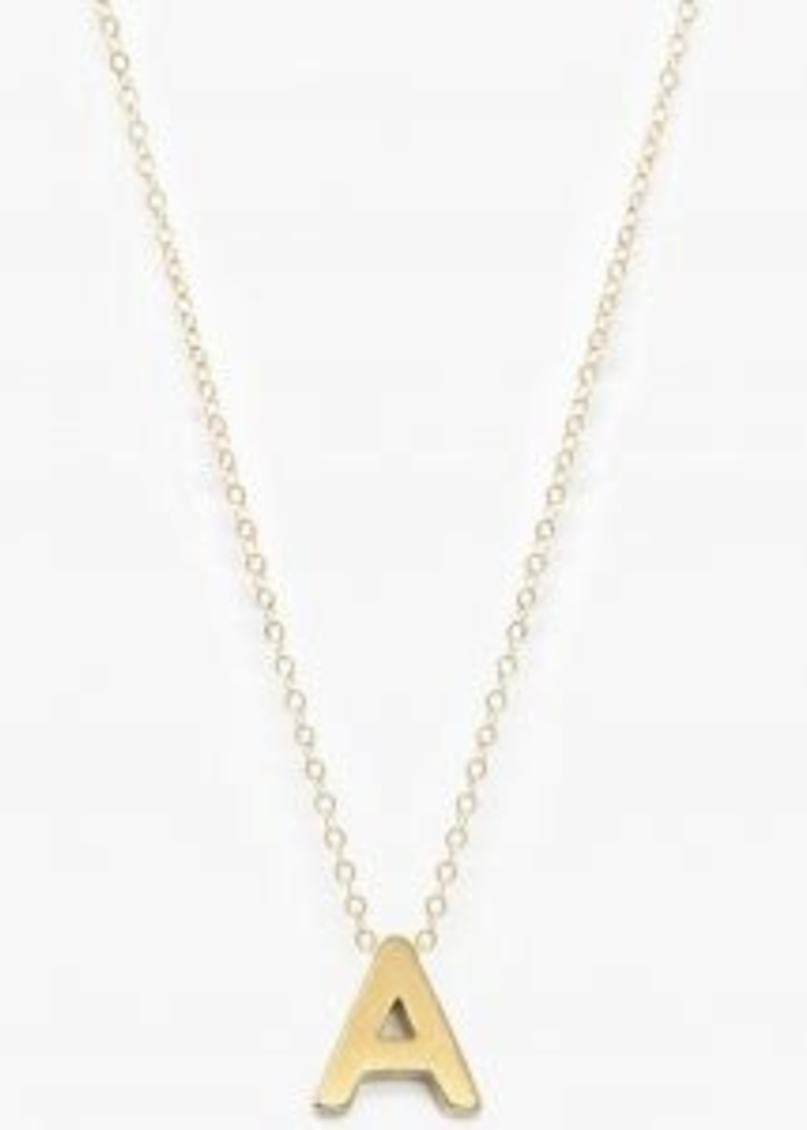 Elitaire Boutique Letter Charm Necklace