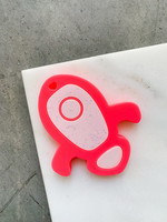 Elitaire Petite Rocket Ship Silicone Teether
