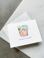 Elitaire Boutique Nantucket Hydrangea Thank You Card