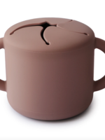 Elitaire Petite Silicone Snack Cup in Cloudy Mauve