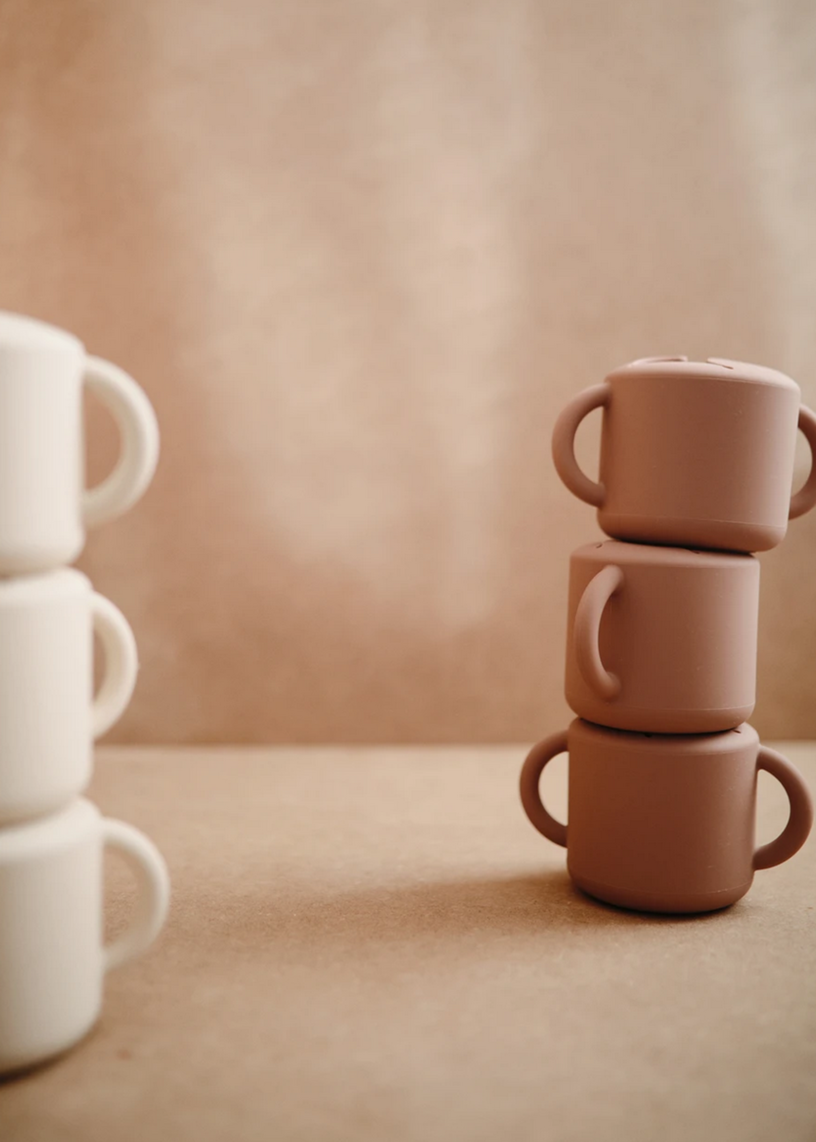 Elitaire Petite Silicone Snack Cup in Cloudy Mauve