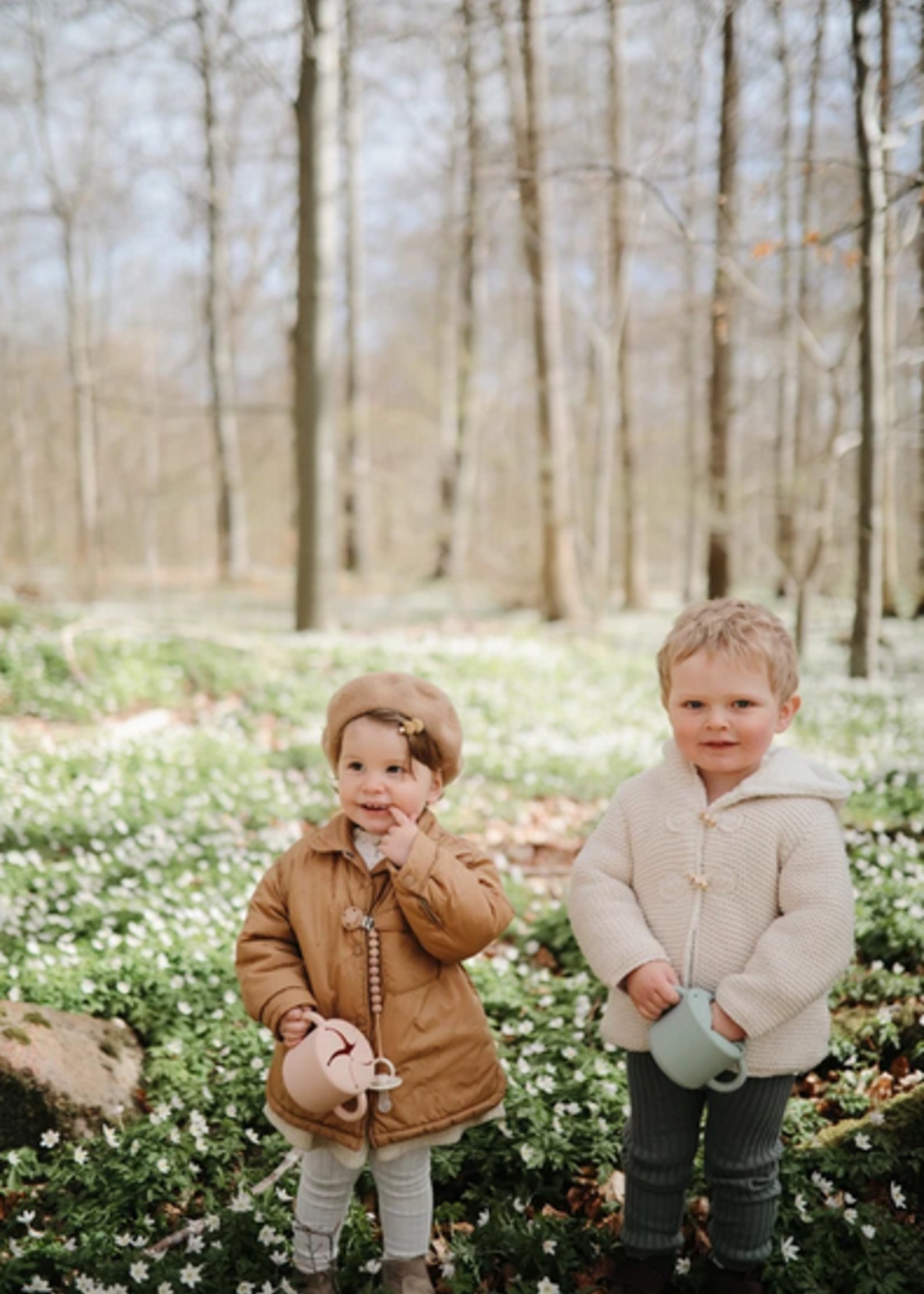 Elitaire Petite Silicone Snack Cup in Blush