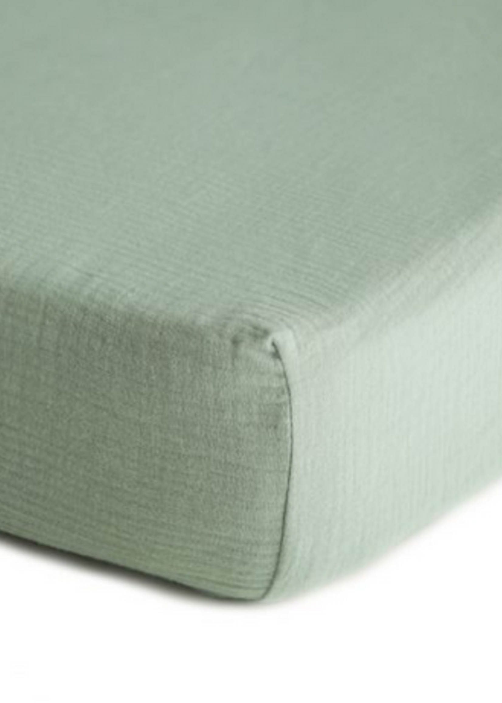 Elitaire Petite Extra Soft Muslin Crib Sheet in Roman Green