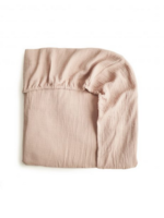 Elitaire Petite Extra Soft Muslin Crib Sheet in Blush