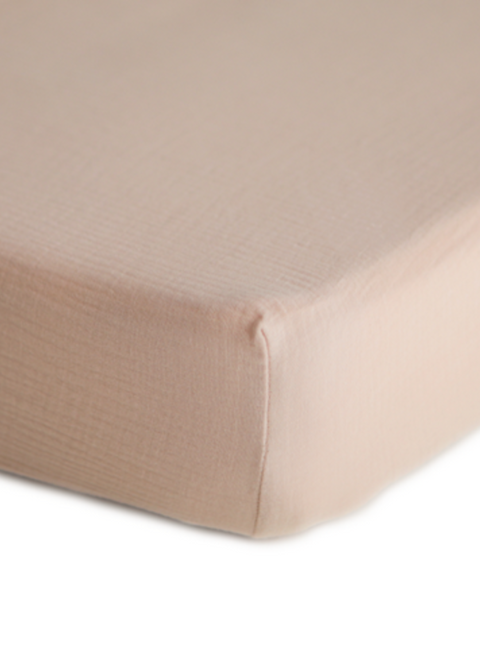 Elitaire Petite Extra Soft Muslin Crib Sheet in Blush