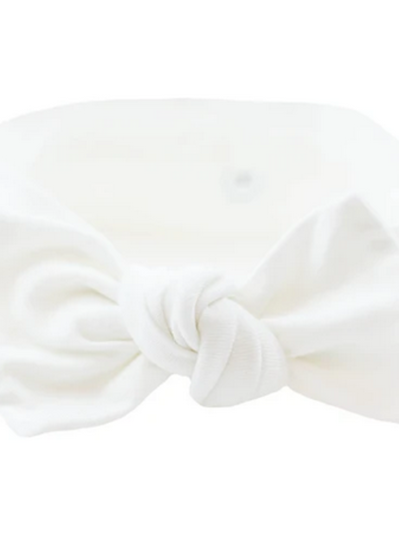 Elitaire Petite Finley White Newborn Bundle (Headband)