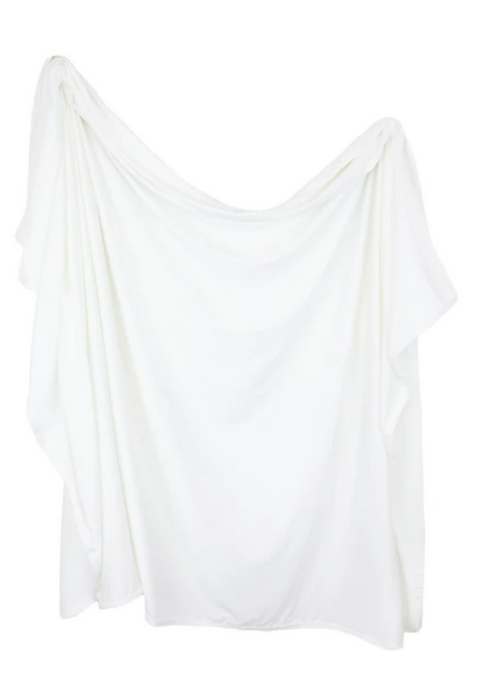 Elitaire Petite Finley White Knit Swaddle Blanket