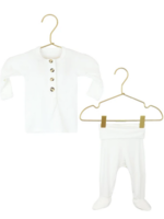 Elitaire Petite Finley White Set Newborn - 3 Months