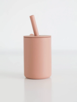 Elitaire Petite The Baby Coral Silicone Straw Cup