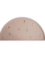 Elitaire Petite Rocket Ship Silicone Placemat
