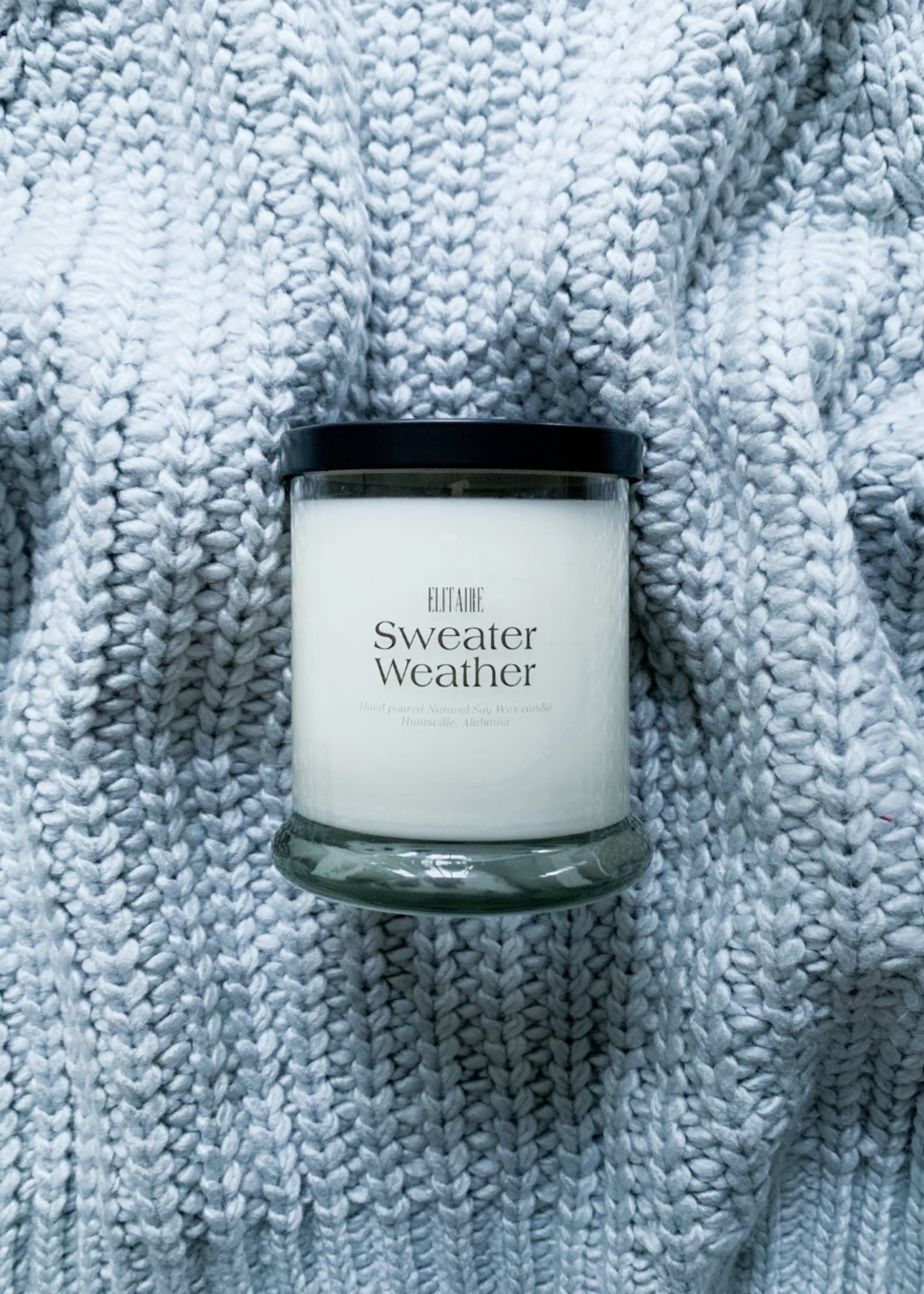 Elitaire Boutique Sweater Weather - Holiday Candle Collection
