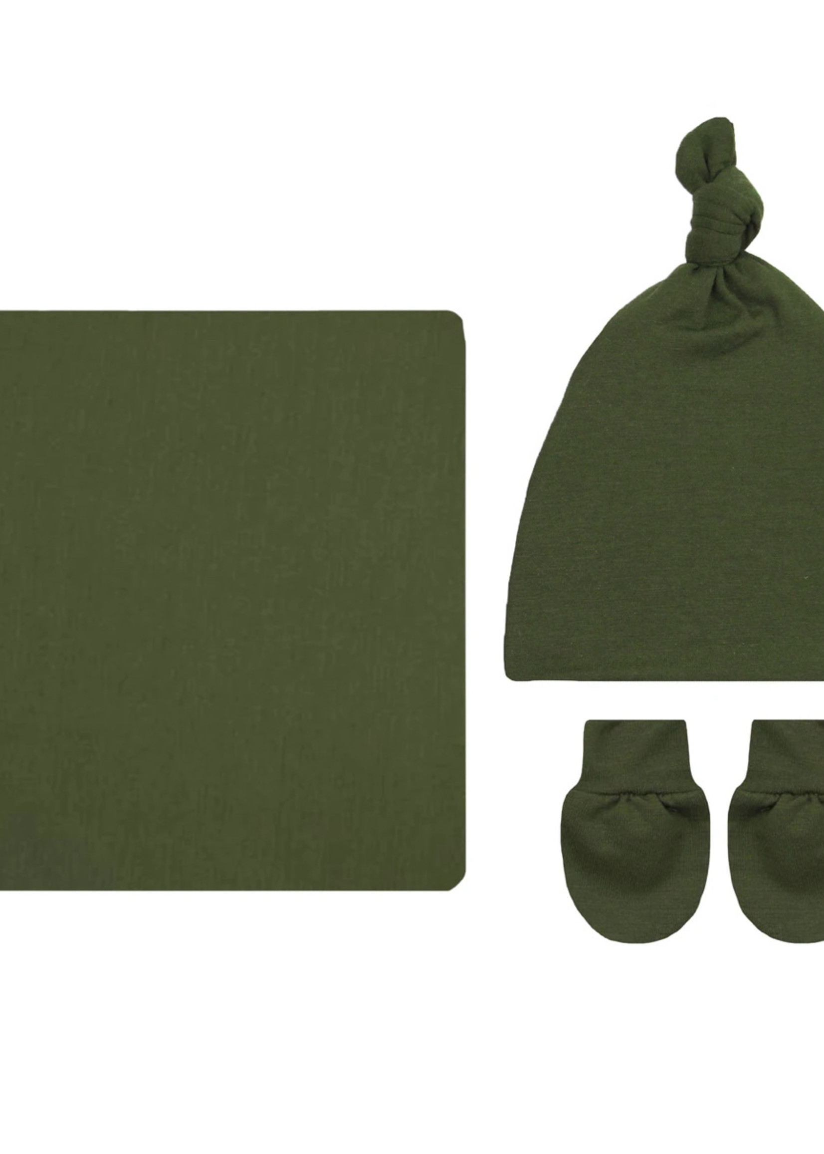 Elitaire Petite Riley Olive Newborn Bundle (Hat)