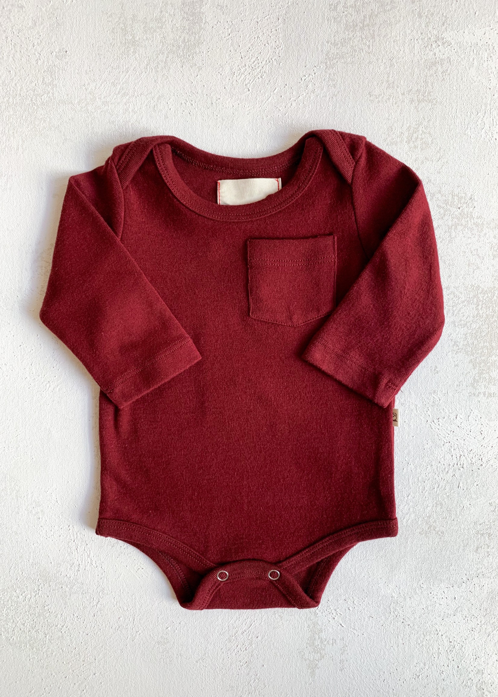 Elitaire Petite The Tellico Onesie in Wine