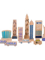 Elitaire Petite Wanderlust NYC Wood + Felt Play Set