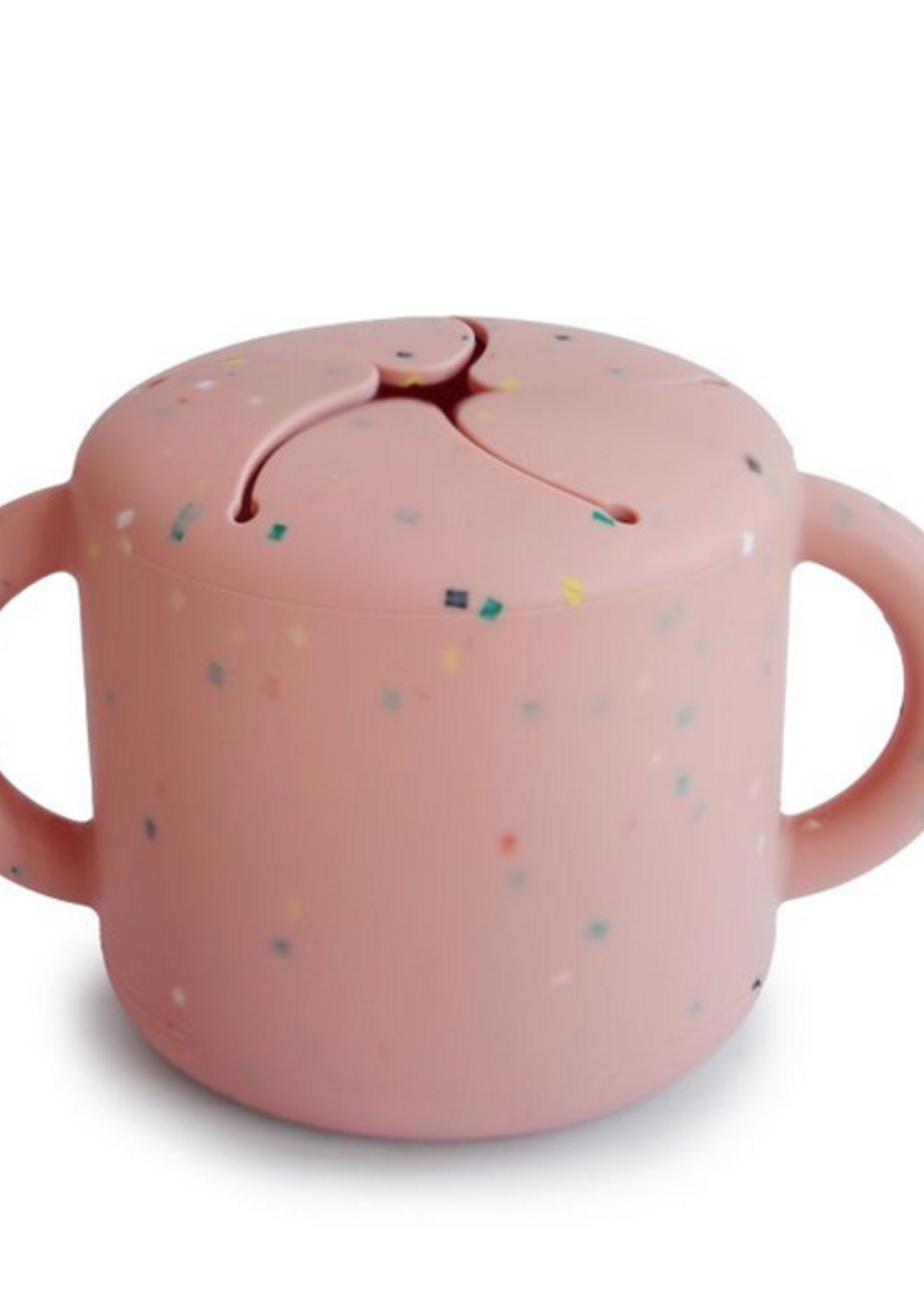 Elitaire Petite Silicone Snack Cup in Pink Confetti