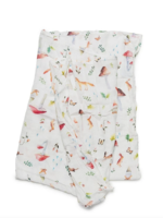 Elitaire Petite Muslin Swaddle - Woodland Gnome