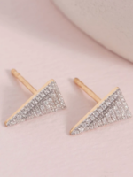 Elitaire Boutique Diamond Triangle Studs