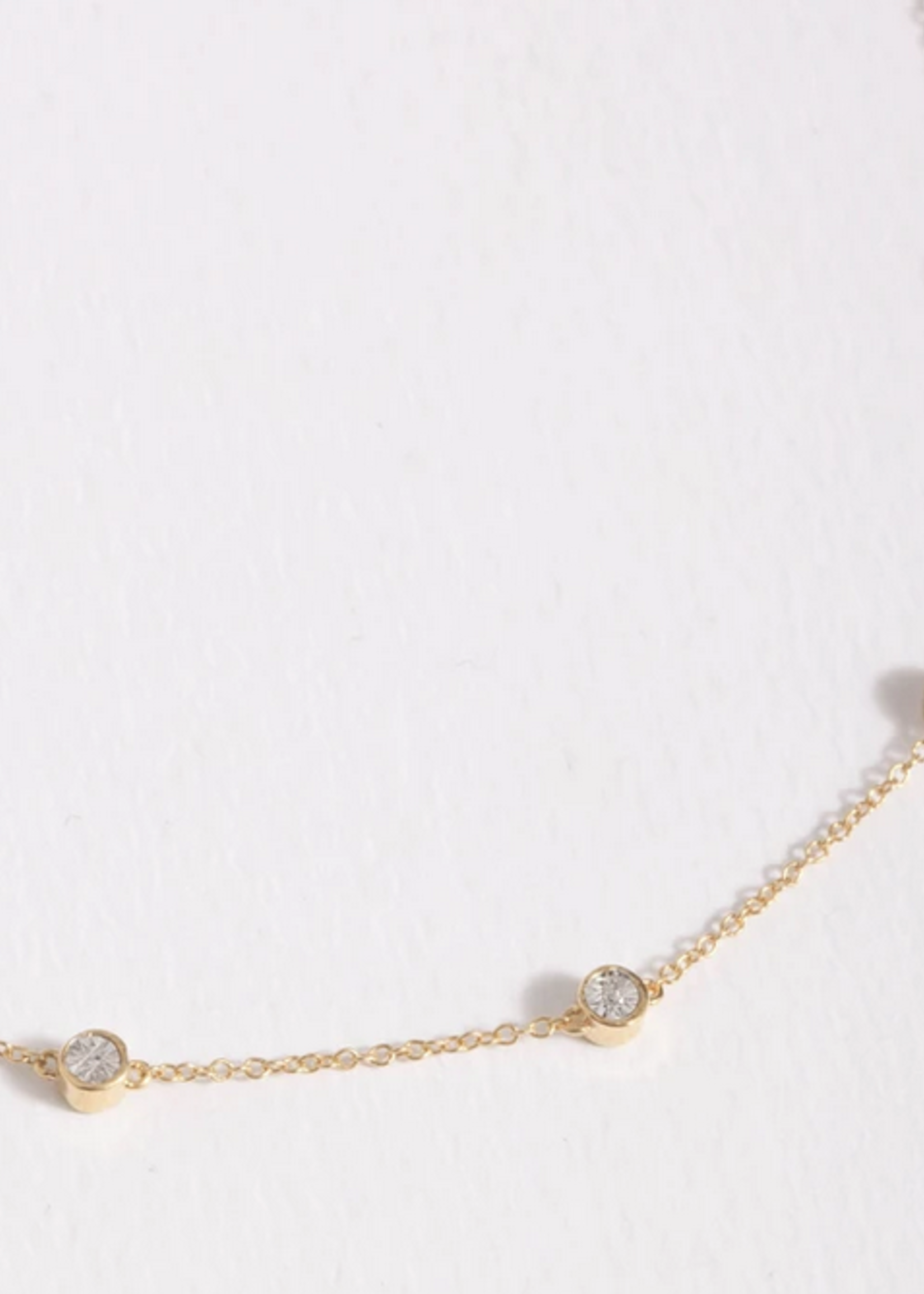 Elitaire Boutique In the Loop Diamond Necklace