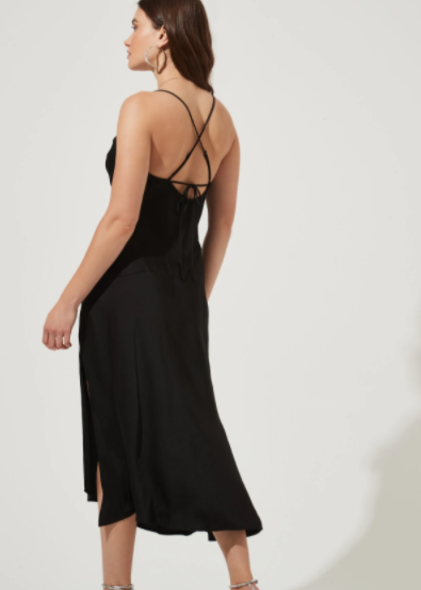 Elitaire Boutique Gaia Dress in Black