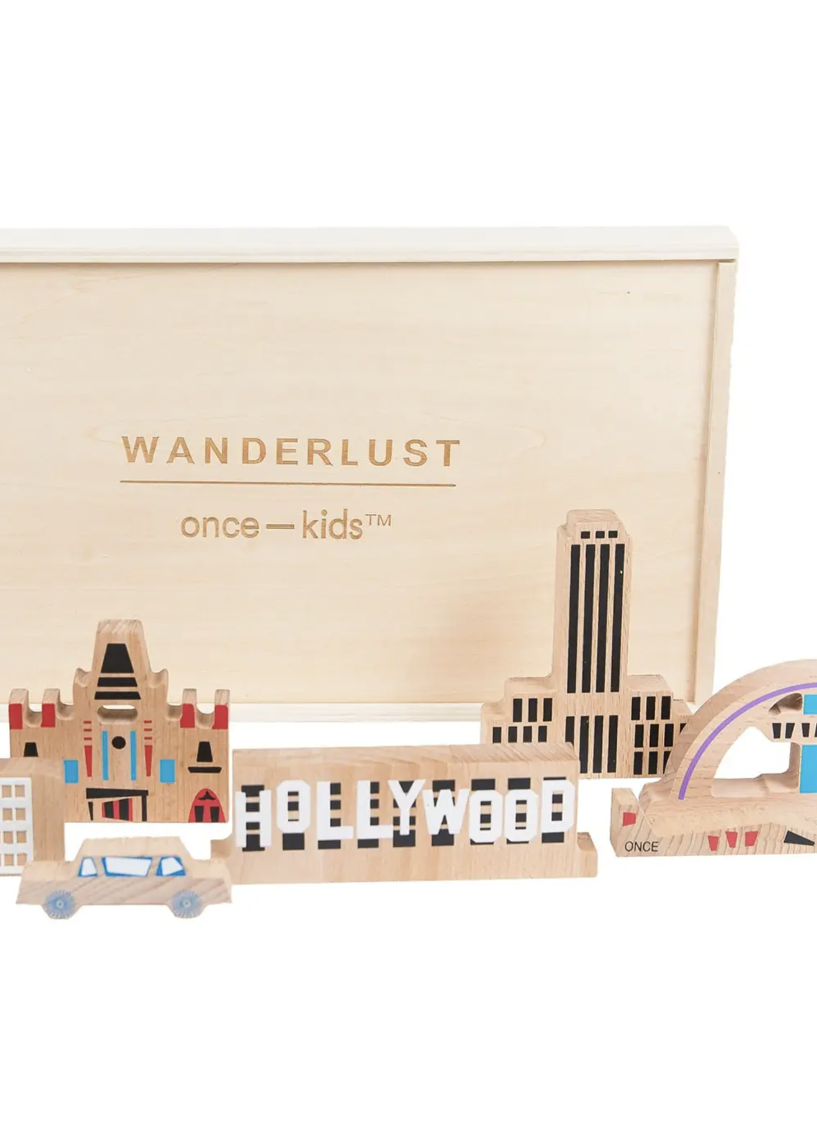 Elitaire Petite Wanderlust Hollywood Wood + Felt Play Set