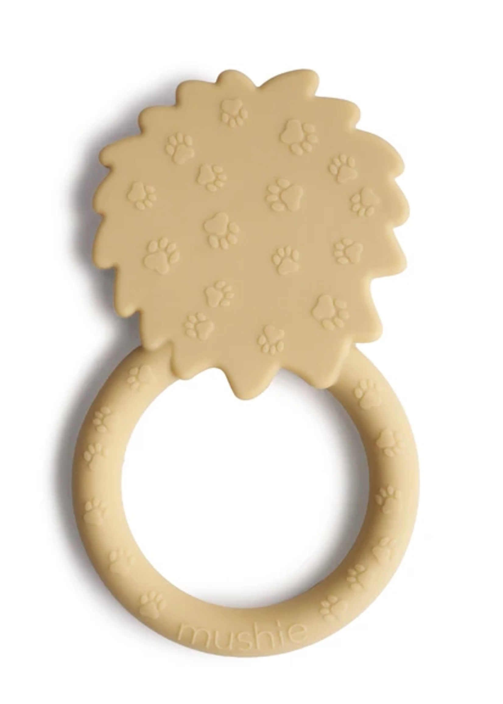 Elitaire Petite Lion Teether in Soft Yellow