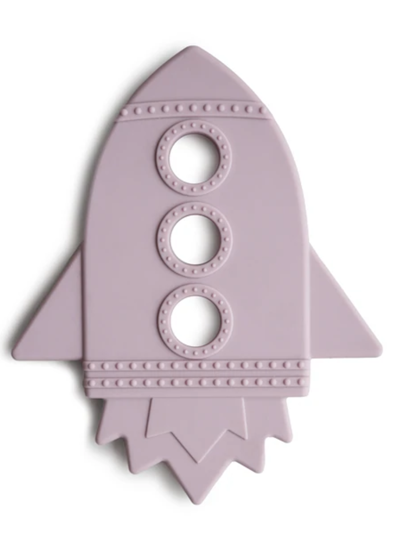 Elitaire Petite Rocket Teether in Soft Lilac