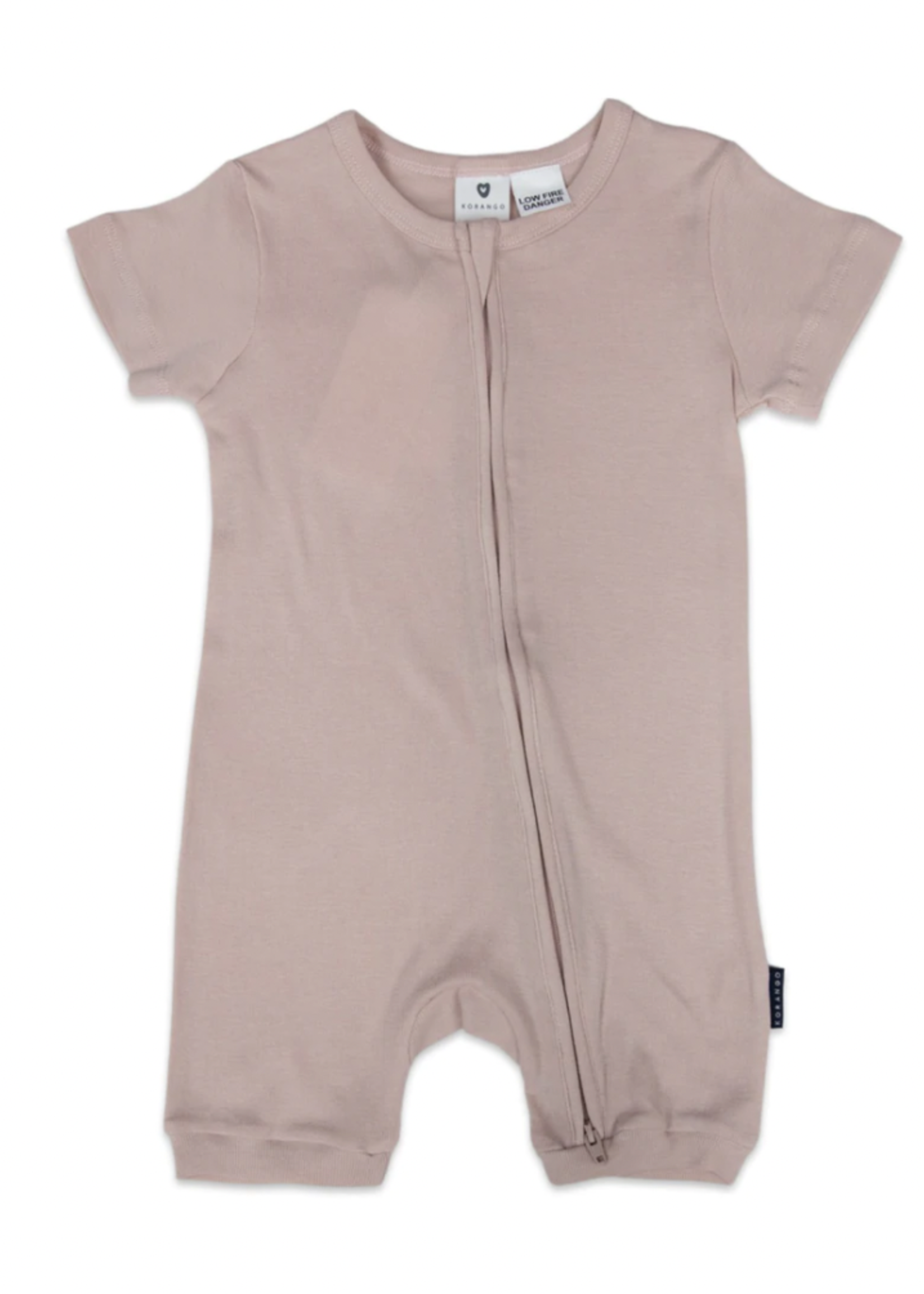 Elitaire Petite Pink Zippered Bodysuit