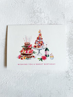 Elitaire Boutique Wishing You A Sweet Birthday - Colorful Fete Birthday Card