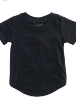 Elitaire Petite Basic Tee in Black