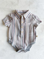 Elitaire Petite Helford Multi Stripe Onesie