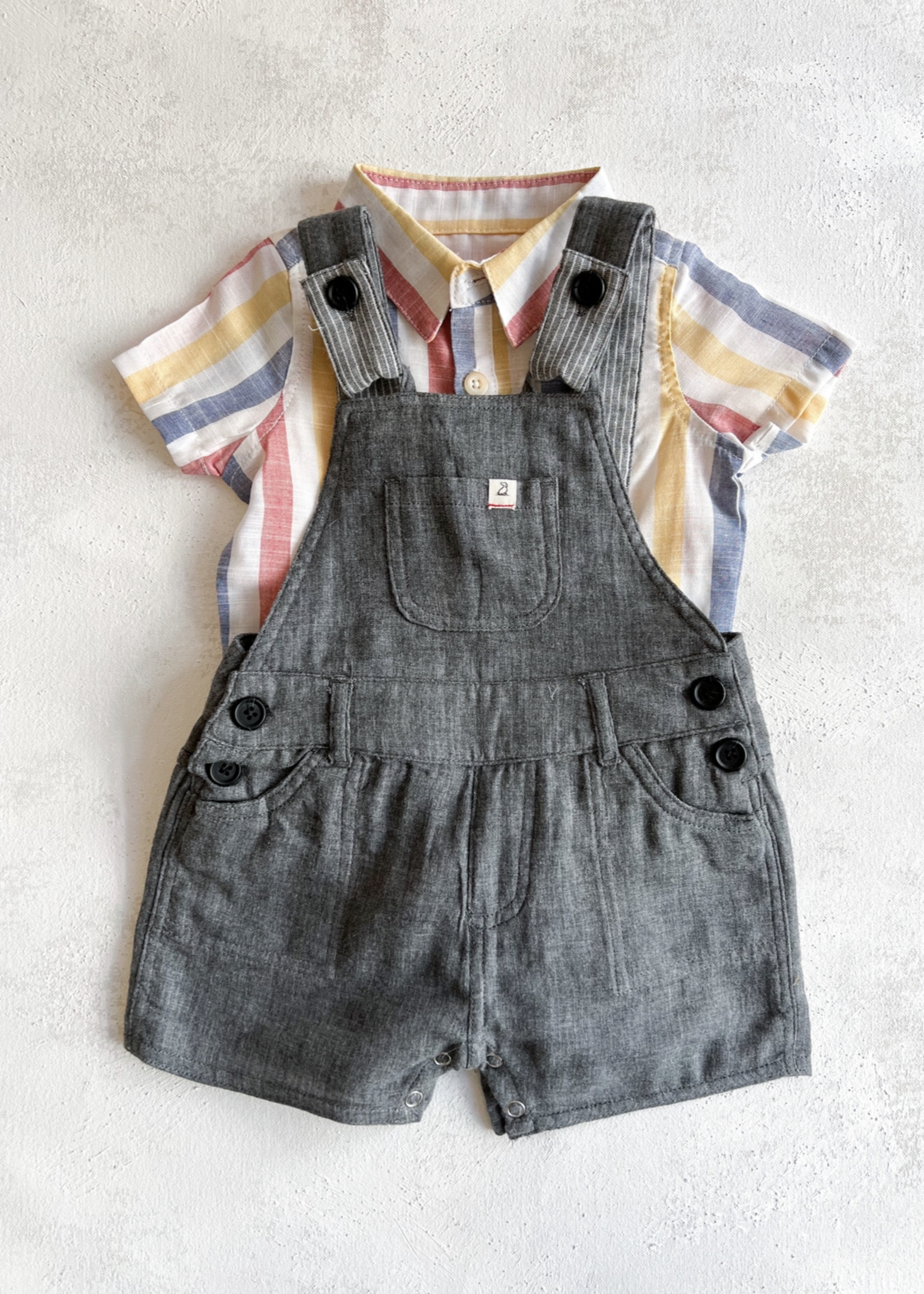 Elitaire Petite Helford Striped Onesie