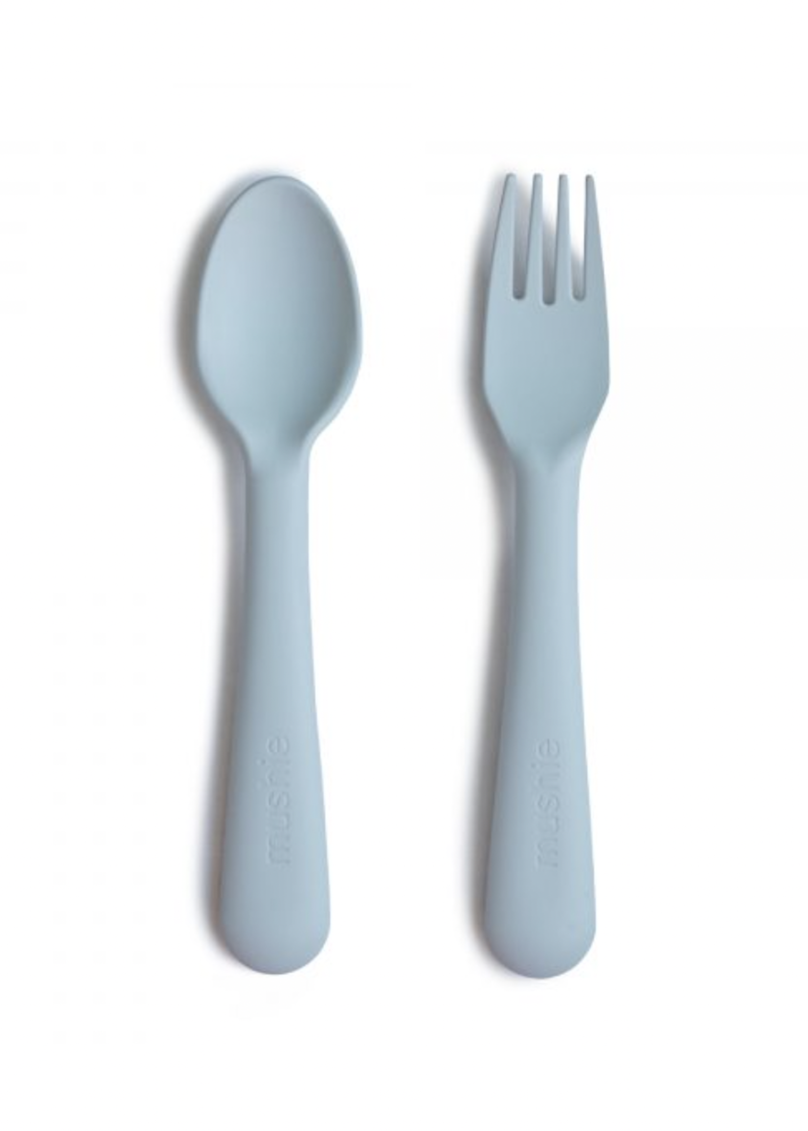 Elitaire Petite Powder Blue Fork & Spoon Set