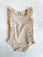 Elitaire Petite The Sofia Onesie in Peach