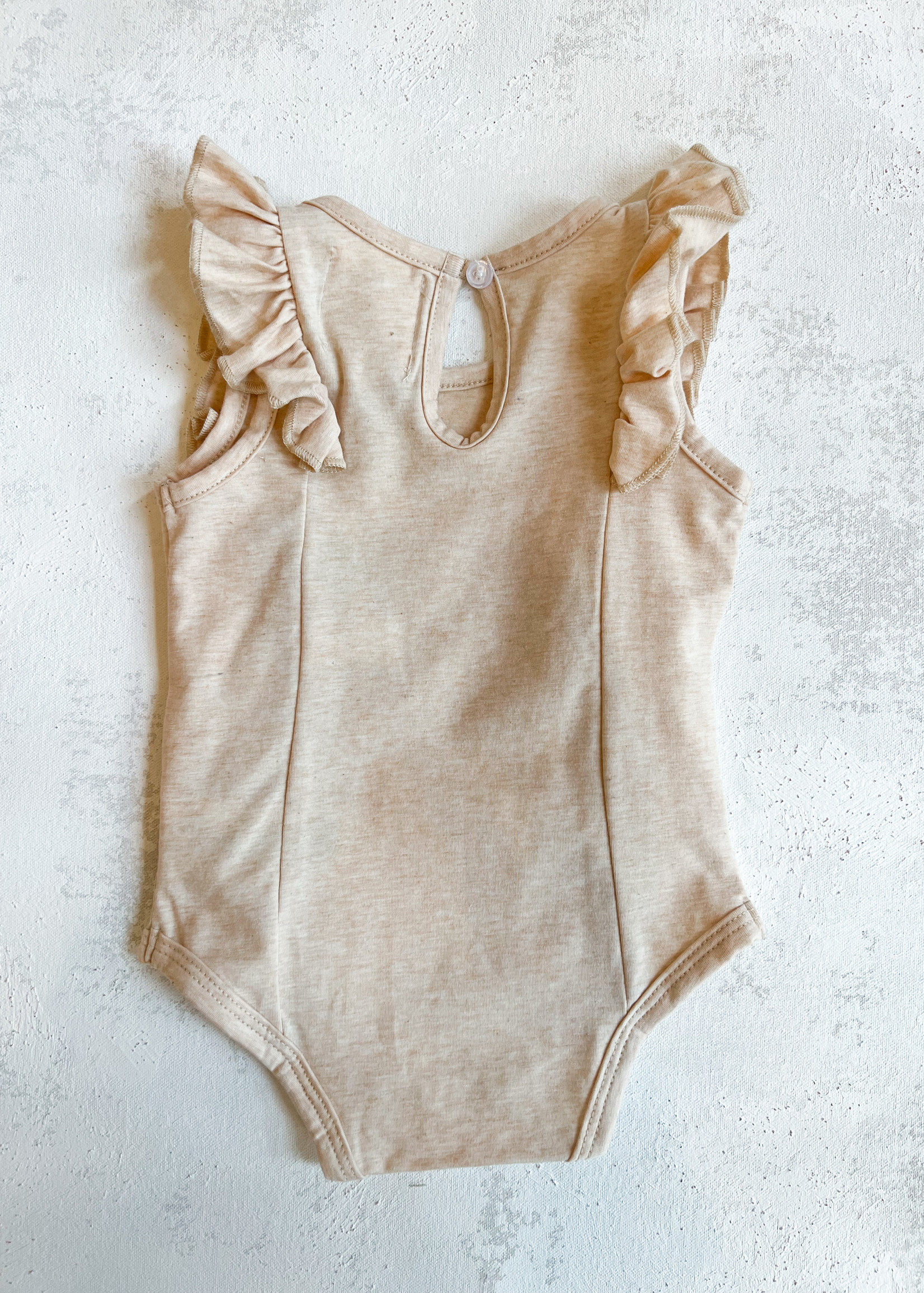 Elitaire Petite The Sofia Onesie in Peach