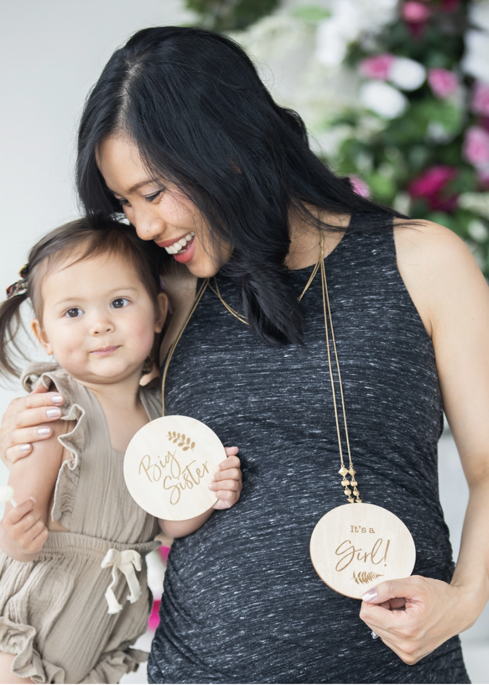 Elitaire Petite Big Sister Milestone Disc