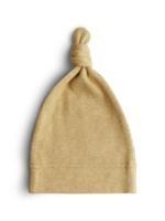 Elitaire Petite Ribbed Baby Beanie in Golden Yellow  (0-3M)