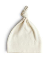 Elitaire Petite Ribbed Baby Beanie in Ivory (0-3M)