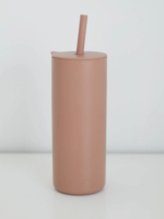 Elitaire Petite The Mama Coral Silicone Straw Cup