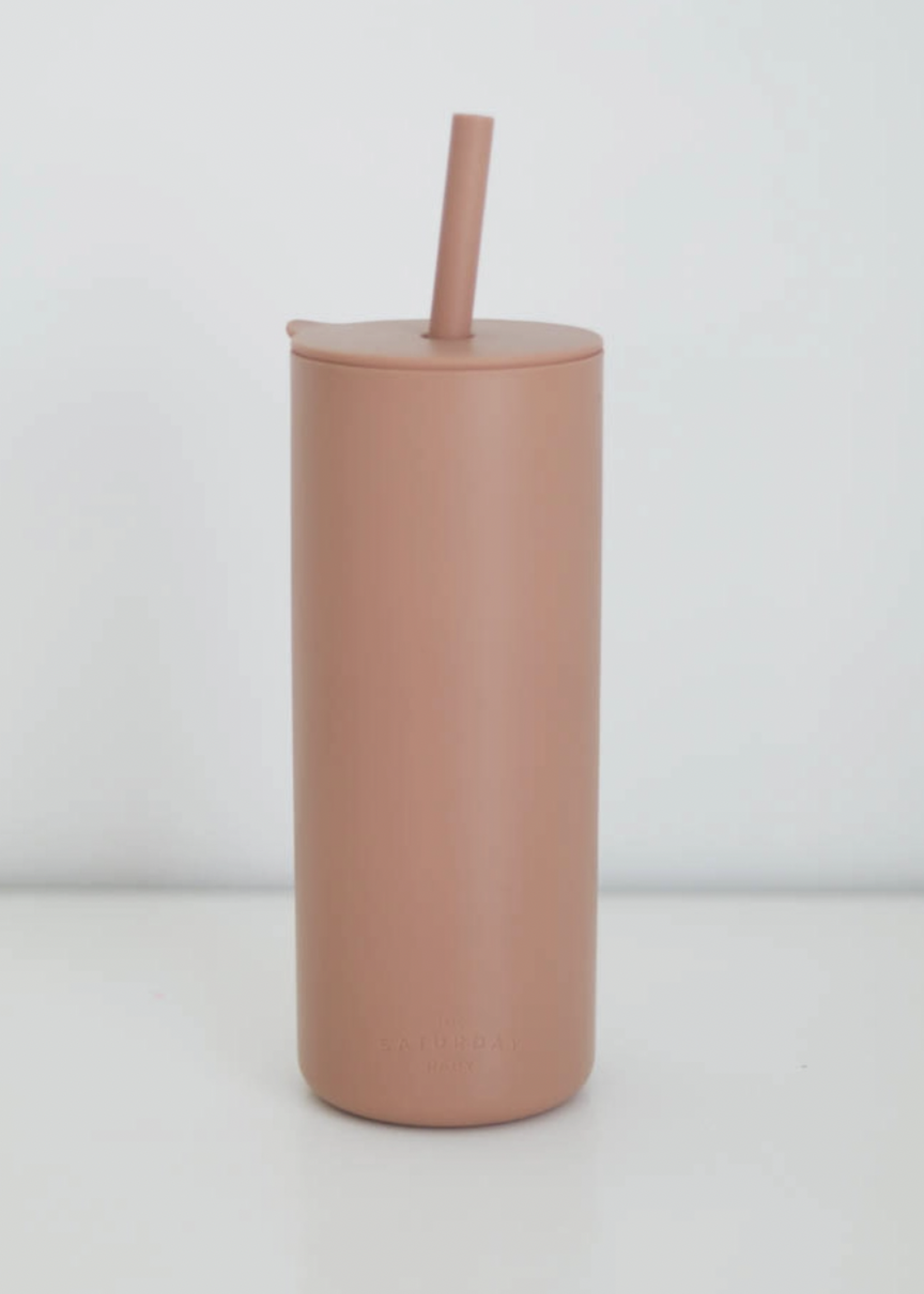 Elitaire Petite The Mama Coral Silicone Straw Cup