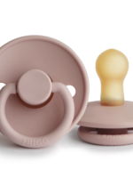 Elitaire Petite FRIGG Natural Rubber Pacifier in Blush (0-6 Months)