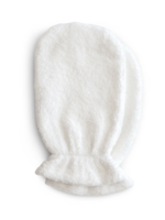 Elitaire Petite Organic Cotton Bath Mitt 2-pk in Pearl
