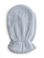 Elitaire Petite Organic Cotton Bath Mitt 2-pk in Baby Blue